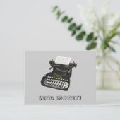 Envoyez de l'argent ! Carte postale (Debout devant)