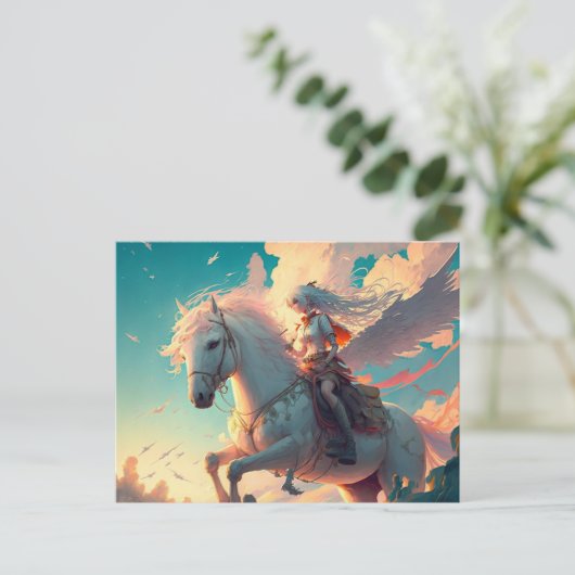 Envoyez un message magique avec des cartes postale (Debout devant)