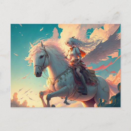 Envoyez un message magique avec des cartes postale (Devant)