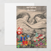 Envoyez votre propre carte de vœux spéciale à plat (Devant / Derrière)