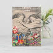 Envoyez votre propre carte de vœux spéciale à plat (Debout devant)