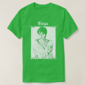 Enya Retro esthetisch ontwerp T-shirt (Design voorkant)