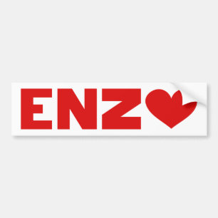 Enzo Love Bumpersticker