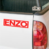 Enzo Stamp Bumpersticker (Op Truck)