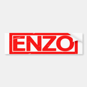 Enzo Stamp Bumpersticker