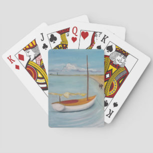 Enzo the Wave Chasing Poodle, Provincetown Product Pokerkaarten