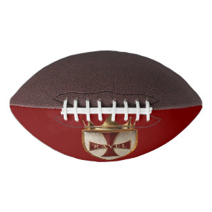 EOC RED RayEl Crest ontwerp American Football