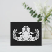 EOD-badge Briefkaart (Staand voorkant)