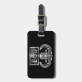 EOD Explosive Ordnance Disposal Bagagelabel (Voorkant verticaal)