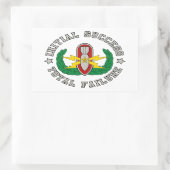 EoD Hoger in kleur ISTF Rechthoekige Sticker (Tas)