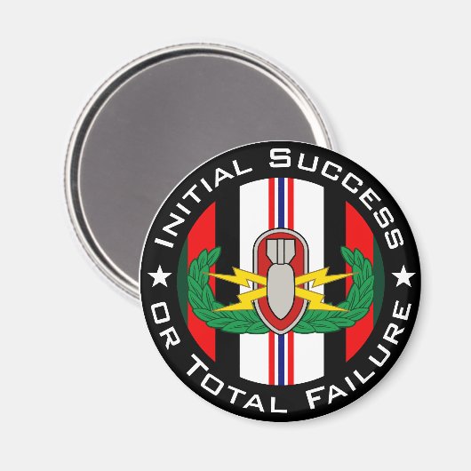 EOD in kleur OEF ISoTF Magneet (Voorkant / Achterkant)