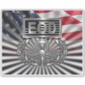 “EOD Master Blaster” Herdenkings- Sticker (Voorkant)