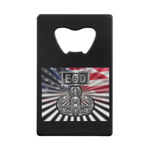 “EOD Master Blaster” Herdenkingsgeschenk Kredietkaart Flessenopener