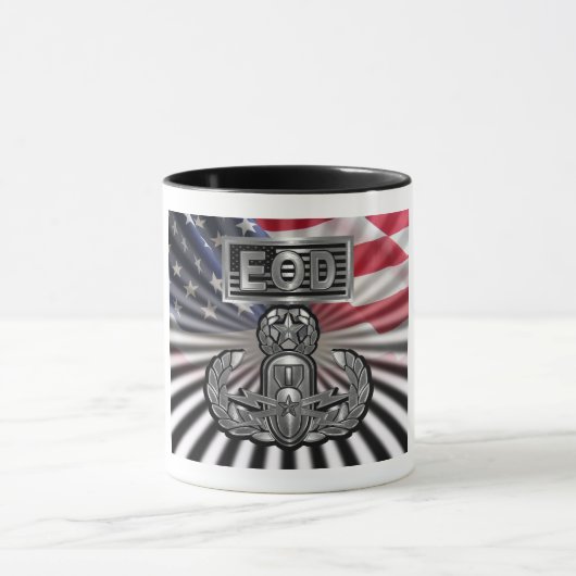 “EOD Master Blaster” Herdenkingsgeschenk Mok (Midden)