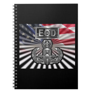 “EOD Master Blaster” Herdenkingsgeschenk Notitieboek