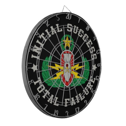 EOD Master in kleur ISTF Dartbord (Voorkant Links)