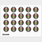 EOD Master in kleur OEF ISoTF Ronde Sticker (Vel)