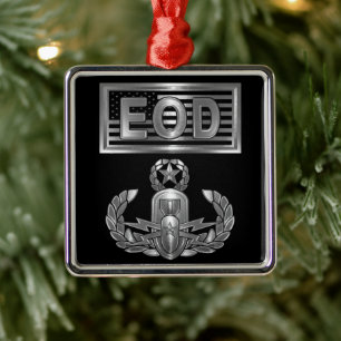 EOD METALEN ORNAMENT