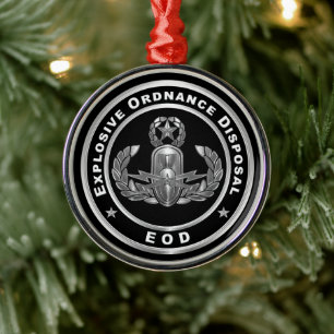 EOD METALEN ORNAMENT