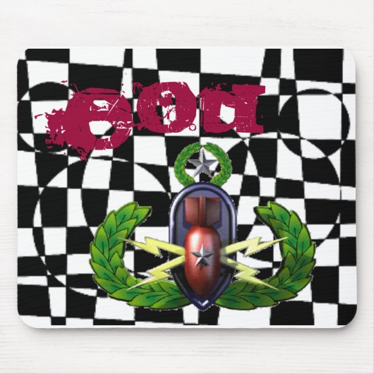 EOD Mousepad Muismat (Voorkant)