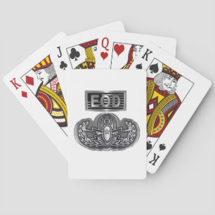 EOD Onschadelijk maken van explosieven Pokerkaarten
