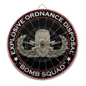 EOD Senior "Bomb Squad" Dartbord (Voorkant)