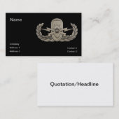 EOD Senior Visitekaartje (Voorkant / Achterkant)