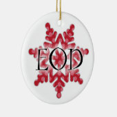 EOD Sneeuwvlok Ornament (Rechts)