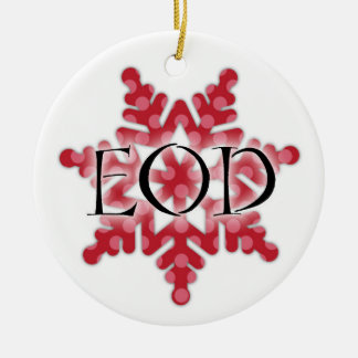 EOD Sneeuwvlok Ornament