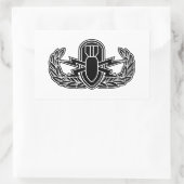 EOD stencil Rechthoekige Sticker (Tas)