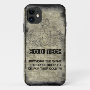 EOD TECH De vijand... iPhone 11 Hoesje
