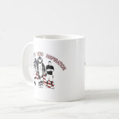 EOD Wared Warrior Koffiemok (Voorkant links)