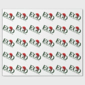 EOD Wrapping Paper met Santa hat Cadeaupapier (Vlak)