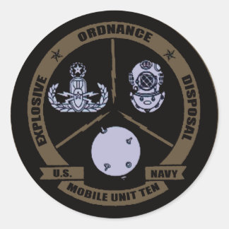 EODMU10 RONDE STICKER
