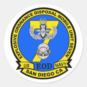 EODMU7 Ver 3 Ronde Sticker