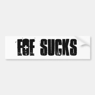 EOE IS VERSCHRIKKELIJK Bumper Sticker