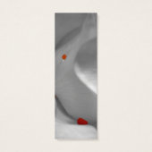 Eolische Waterverf Bladwijzer Mini Visitekaartjes (Achterkant)