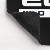 Eon Works Black mousepad Muismat (Hoek)