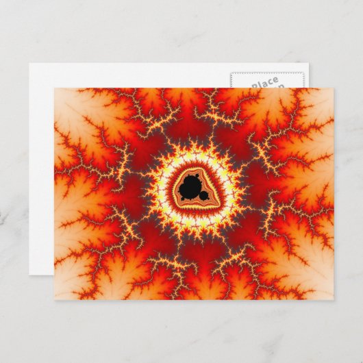 Eos - Carte Postale Fractée (Devant / Derrière)