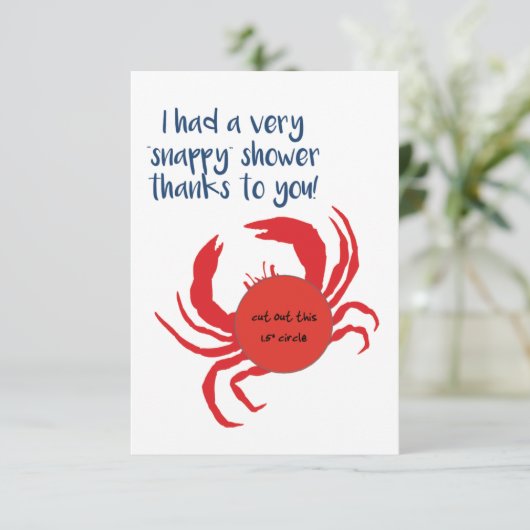 EOS Lippenbalsem voorkeur Kaart, Snappy Shower, Kr Bedankkaart (Staand voorkant)