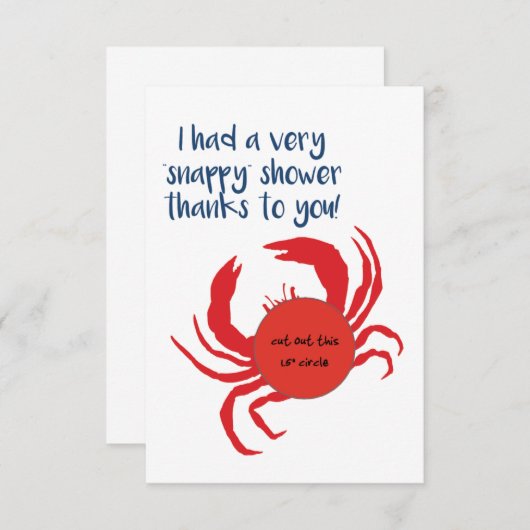 EOS Lippenbalsem voorkeur Kaart, Snappy Shower, Kr Bedankkaart (Voorkant / Achterkant)