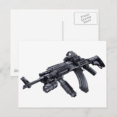 EOTech Sighted Tactitical AK-47 Assault Rifle Briefkaart (Voorkant / Achterkant)