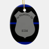 EOW-badge-versiering Keramisch Ornament (Achterkant)