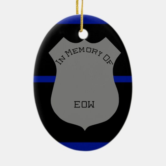 EOW-badge-versiering Keramisch Ornament (Achterkant)