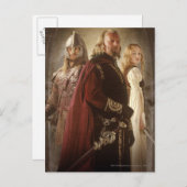 Eowyn en Theoden Briefkaart (Voorkant / Achterkant)