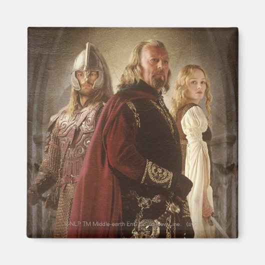 Eowyn en Theoden Magneet (Voorkant)