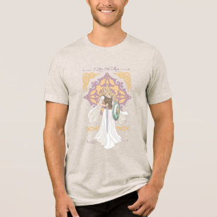 Éowyn "Ik Ben Geen Man" Gevechtsklaar Grafisch Tri-Blend Shirt