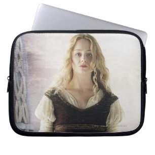 Eowyn met zwaard laptop sleeve