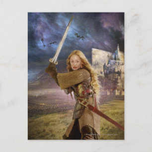 Eowyn Raises Sword Briefkaart