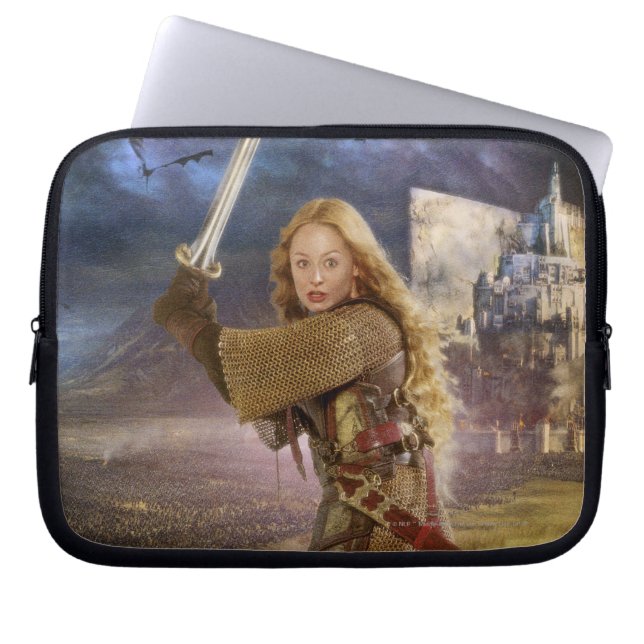 Eowyn Raises Sword Laptop Sleeve (Voorkant)
